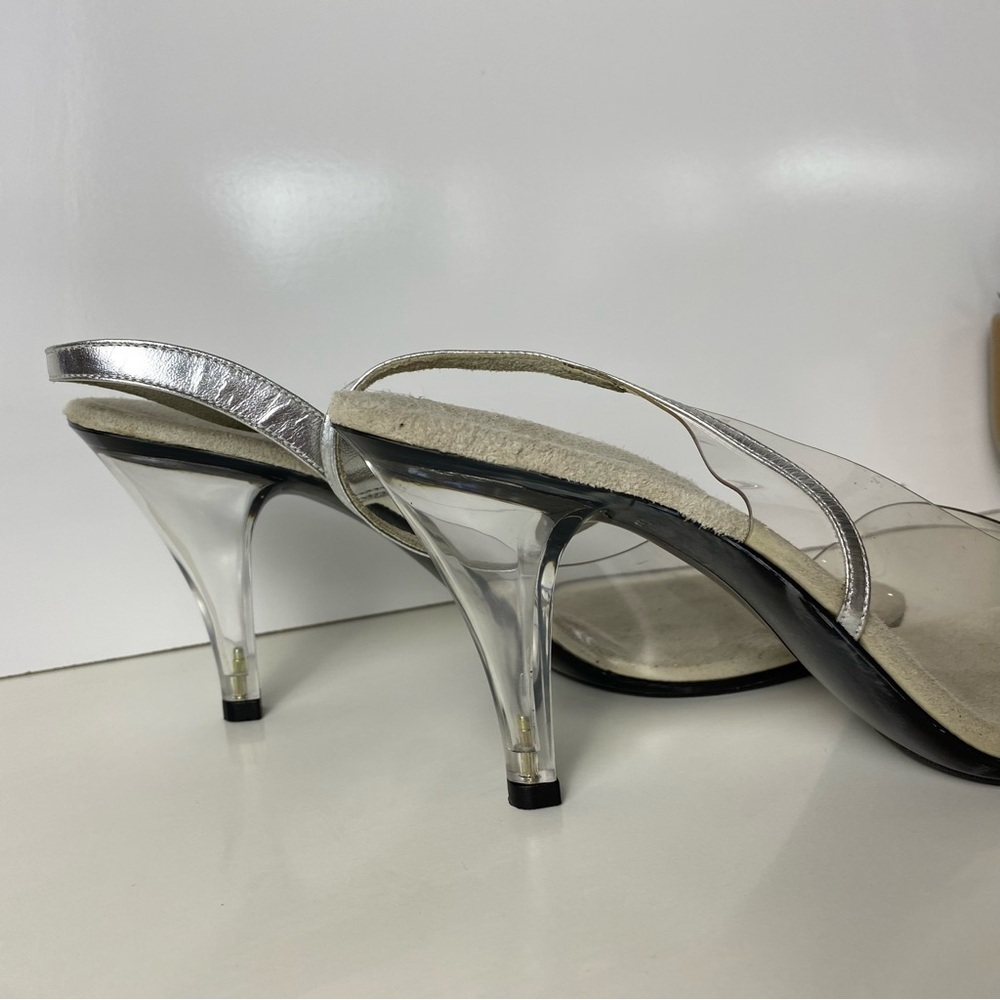 Onex Women's Cream Slingback Shoes Size 8 - Picture 4 of 7
